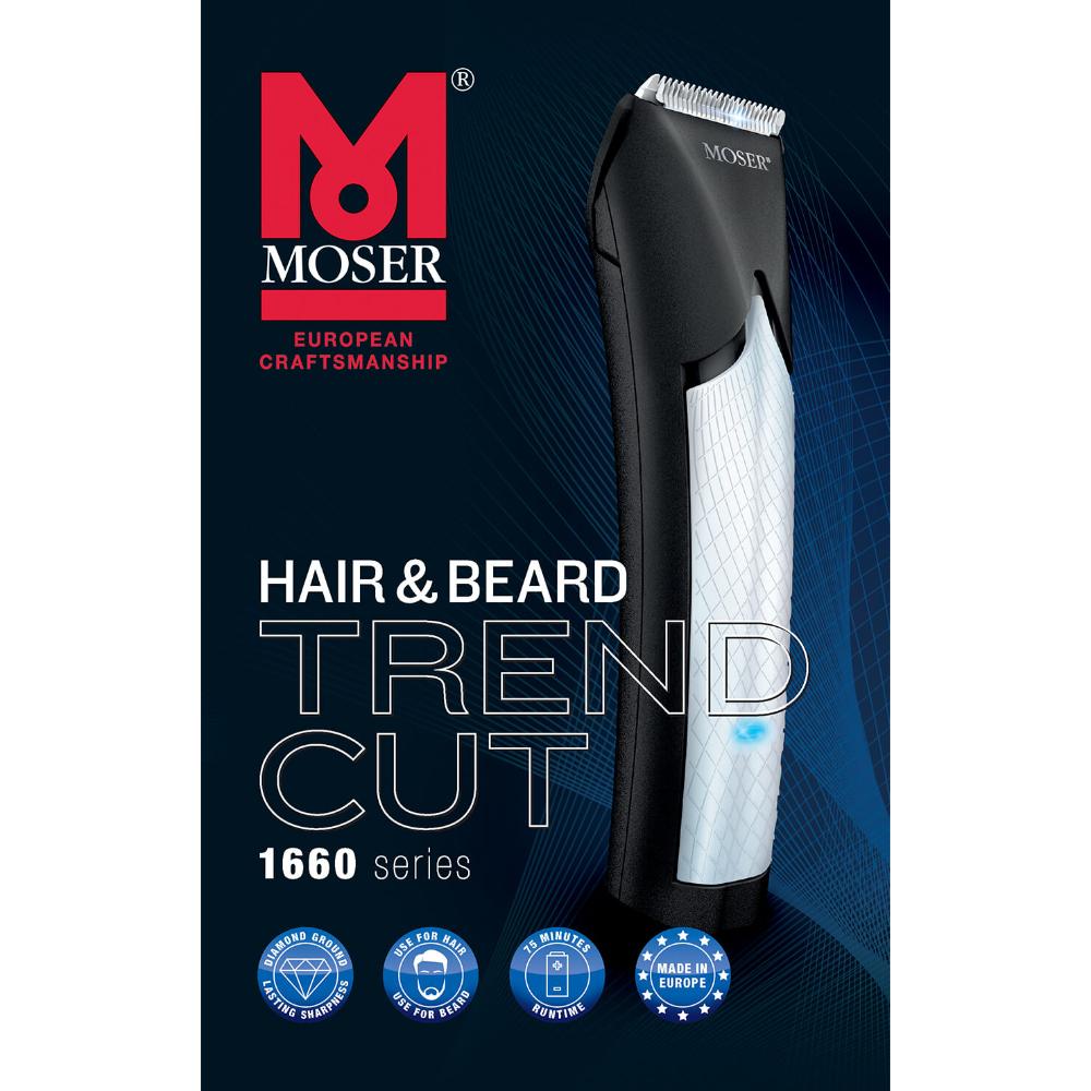 Moser TrendCut Clipper Cord/Cordless- EU pin