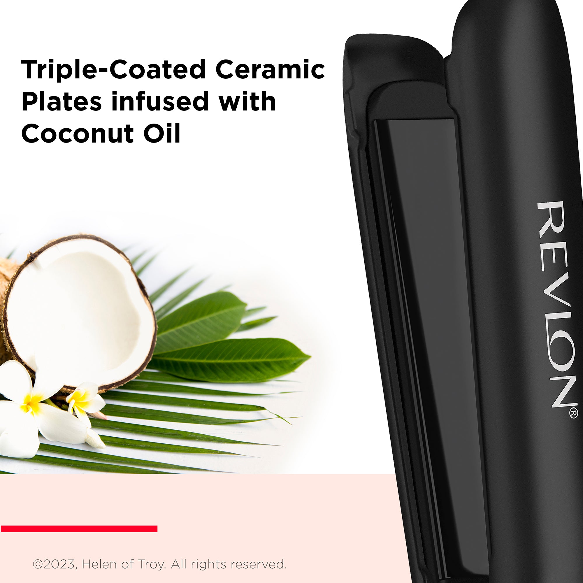 Revlon Smoothstay 25mm Coconut-Oil Infused Straightener