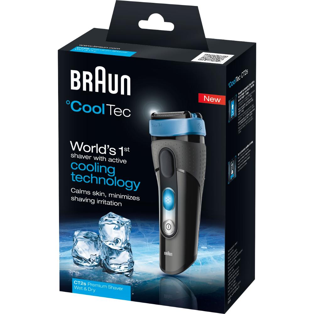 Braun °CoolTec  CT2s Wet&Dry Electric Foil Barbermaskin