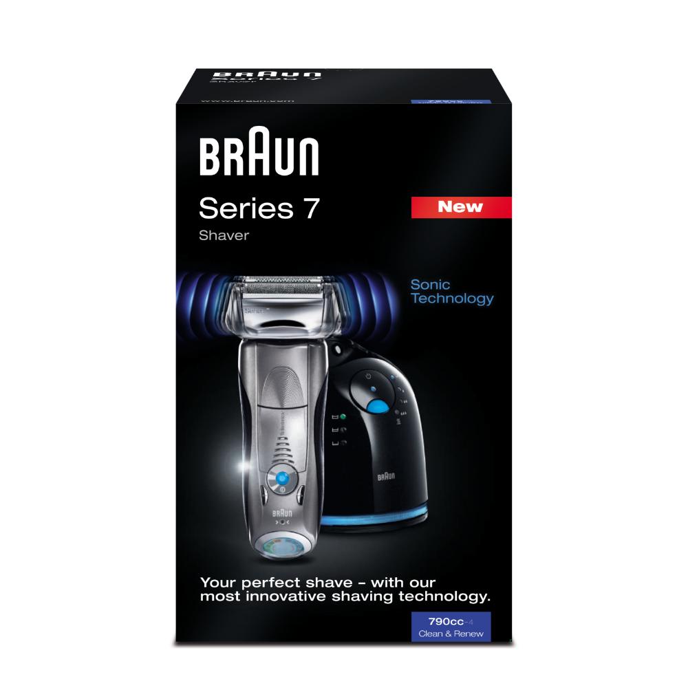 Braun Series 7 790cc-4 barbermaskin Clean&Charge-stasjon
