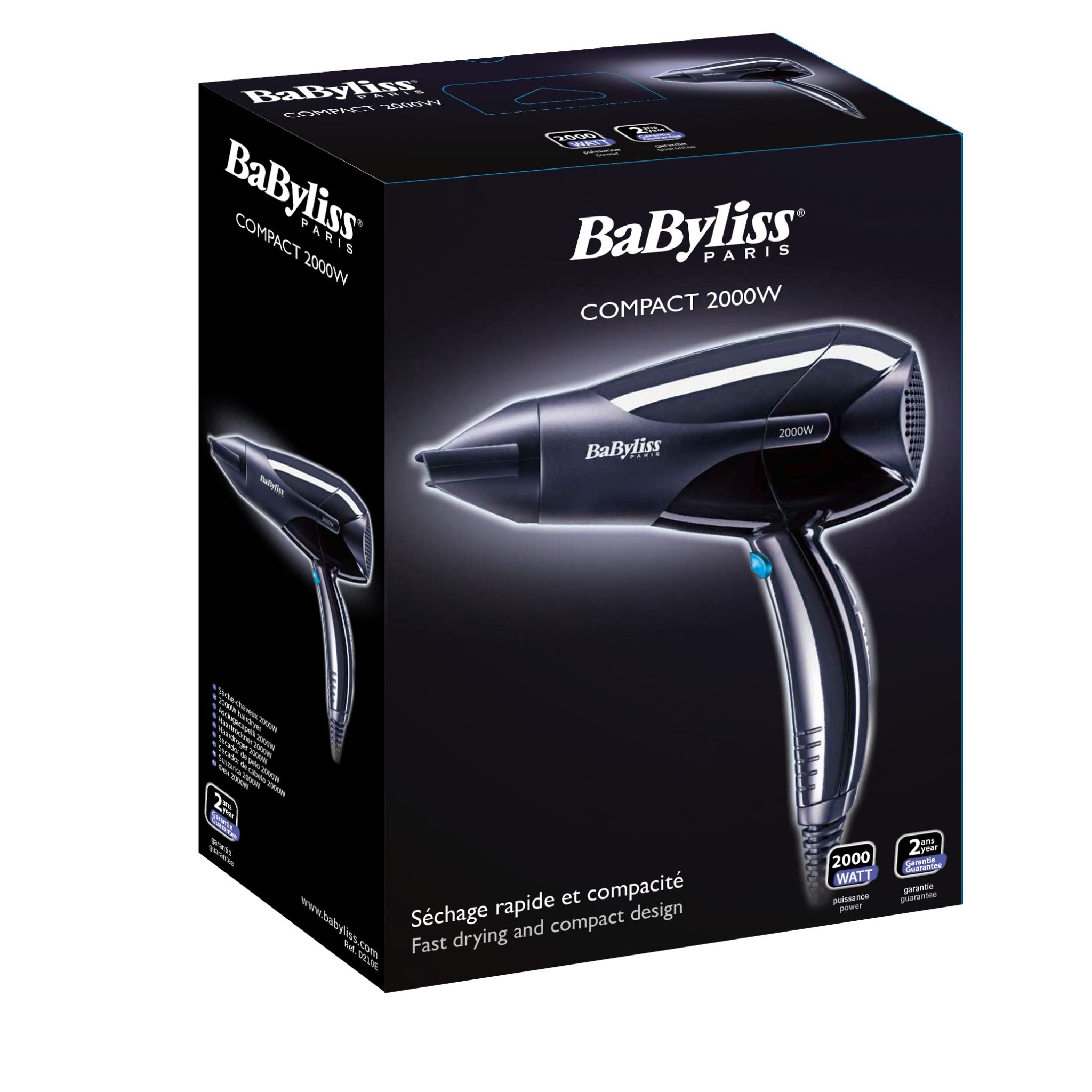 BaByliss D210E Hårføner 2000W