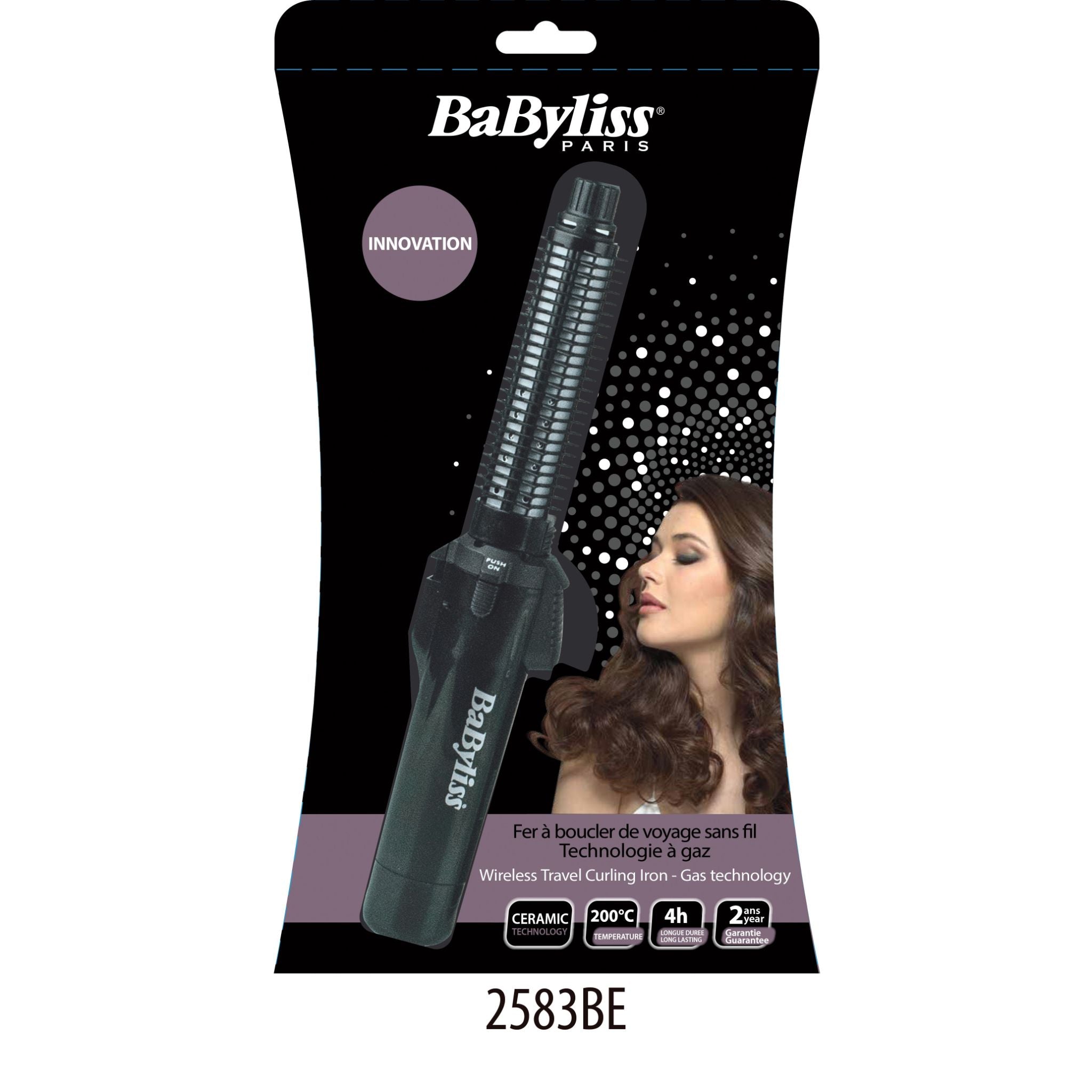 BaByliss krølltang uten ledning, med gass 2583BE