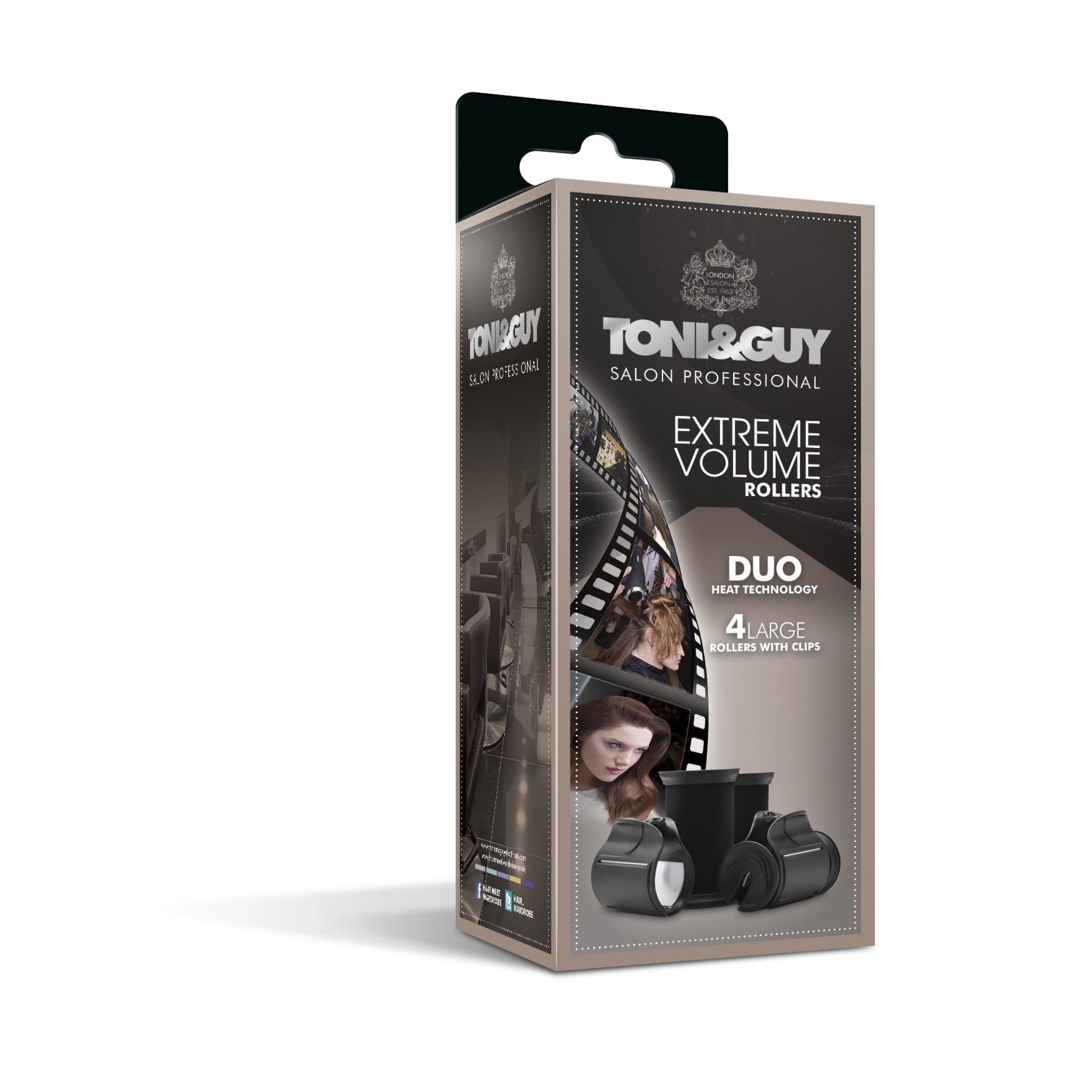Toni&Guy Salon Professional Extreme Volume Krøllruller-Refil