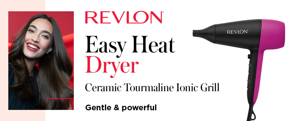 Revlon Easy Heat Ceramic Tourmaline Ionic Hair Dryer