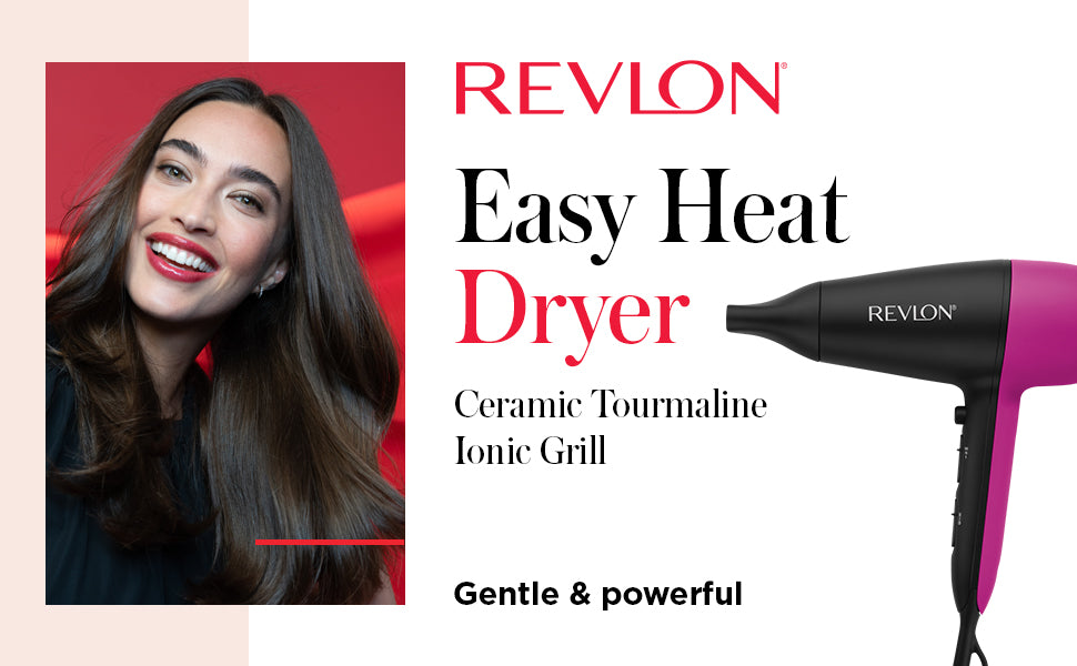Revlon Easy Heat Ceramic Tourmaline Ionic Hair Dryer