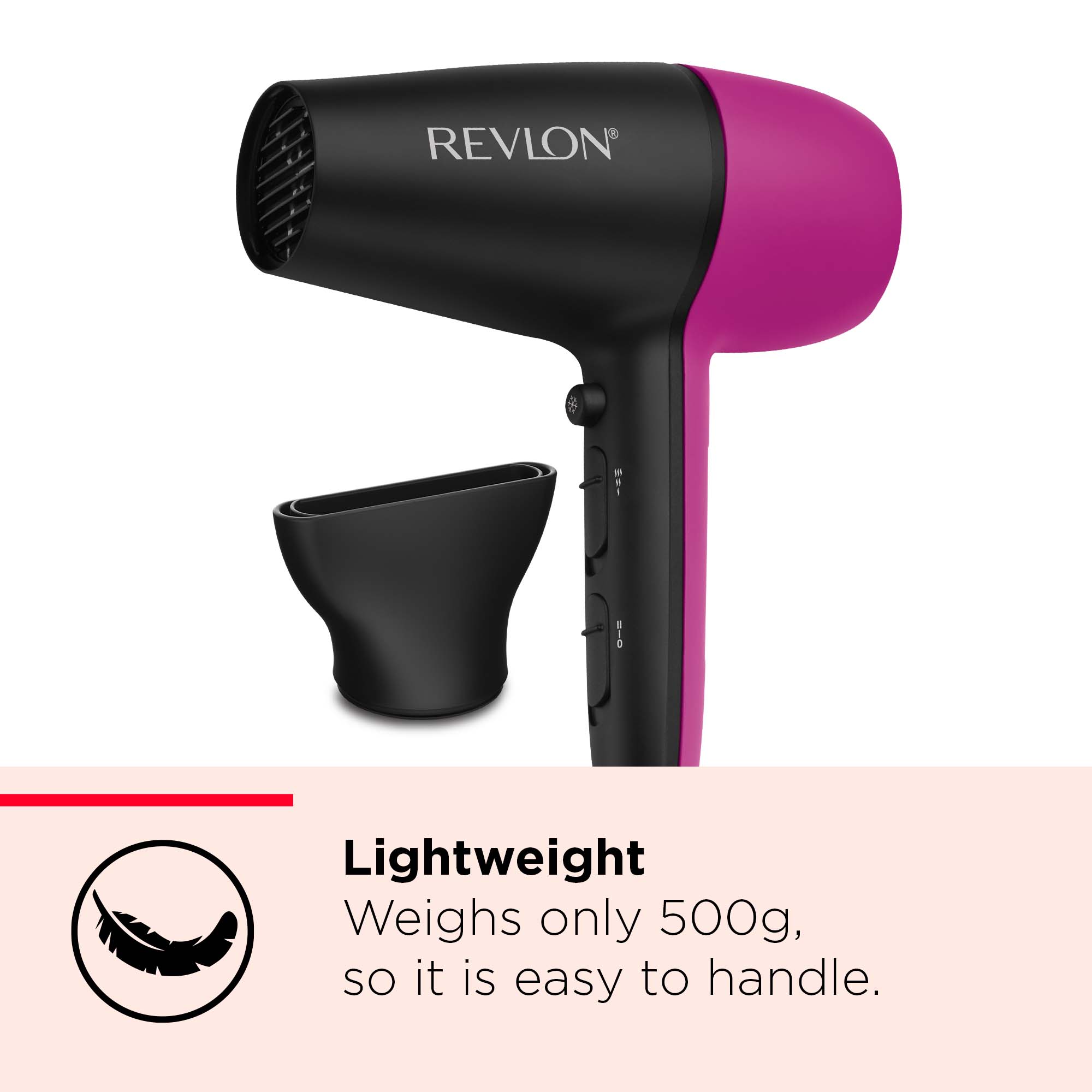 Revlon Easy Heat Ceramic Tourmaline Ionic Hair Dryer