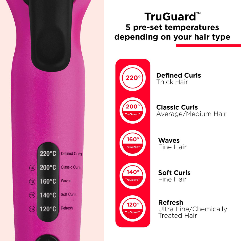 Revlon Easy Heat 25mm Precision Ceramic Tourmaline Curler