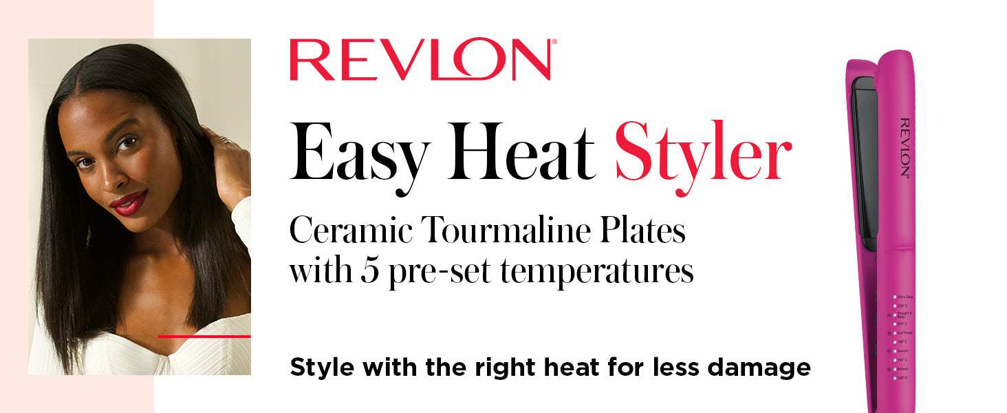 Revlon Easy Heat 25mm Precision Ceramic Tourmaline Styler