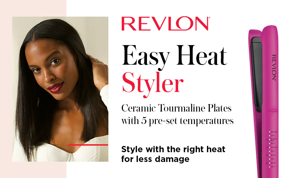 Revlon Easy Heat 25mm Precision Ceramic Tourmaline Styler