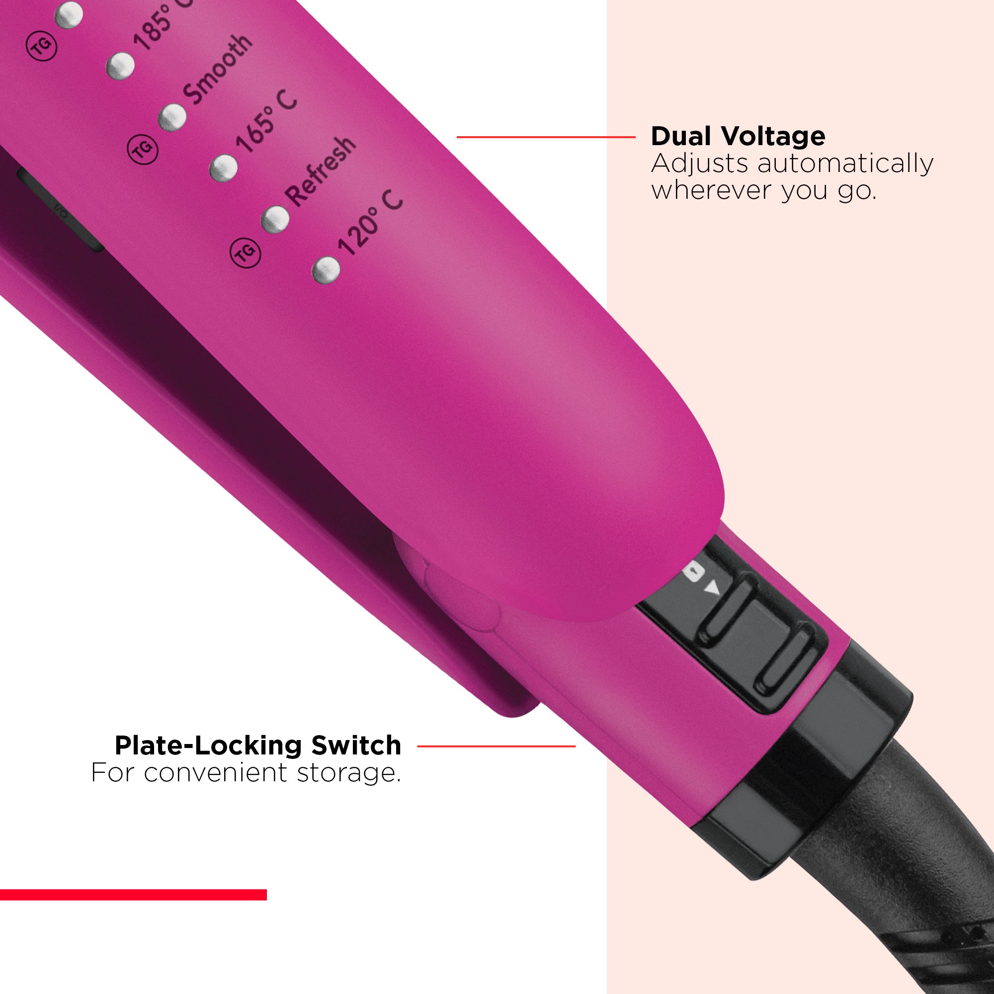 Revlon Easy Heat 25mm Precision Ceramic Tourmaline Styler