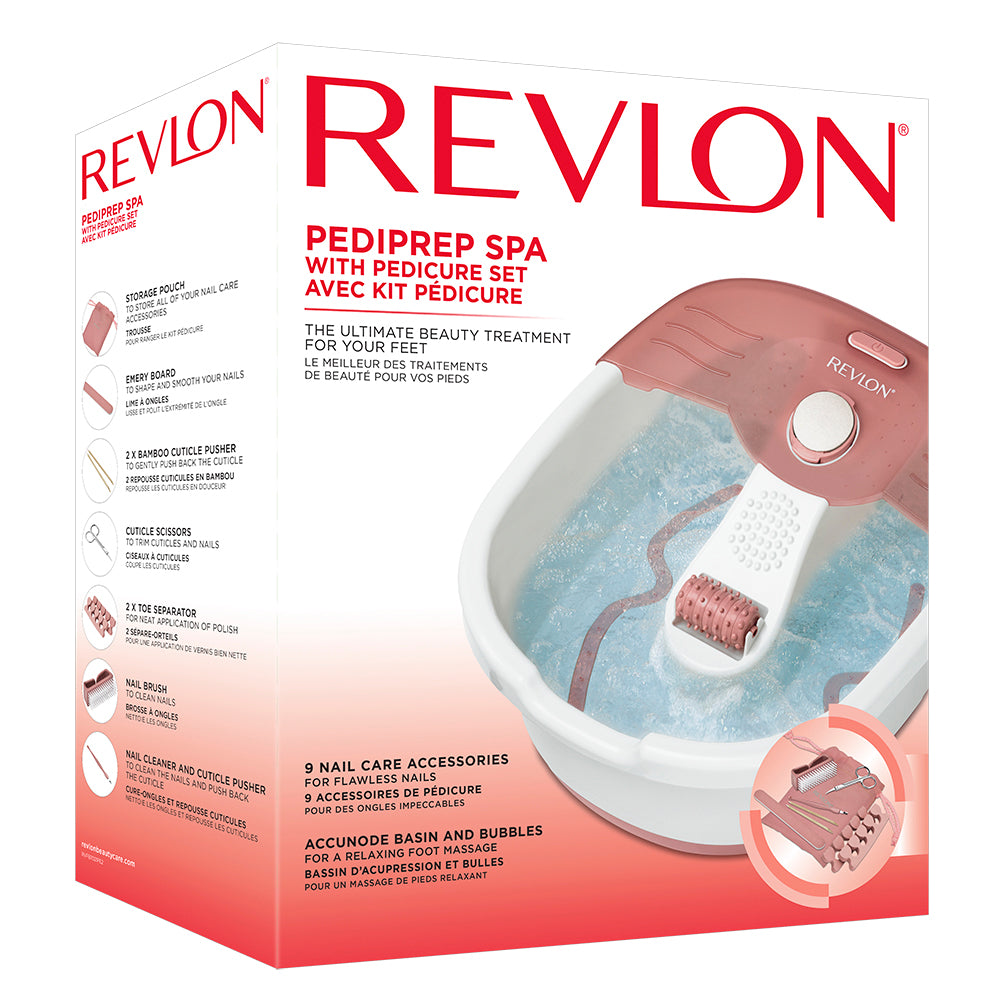 Revlon Fotbad med pedikyrsett