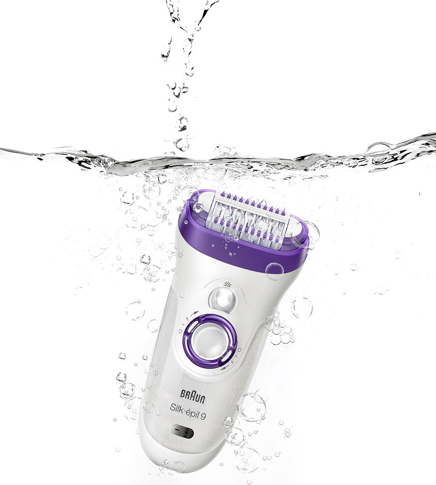 Braun Silk-èpil 9 Wet&Dry epilator med 6 tilbehør