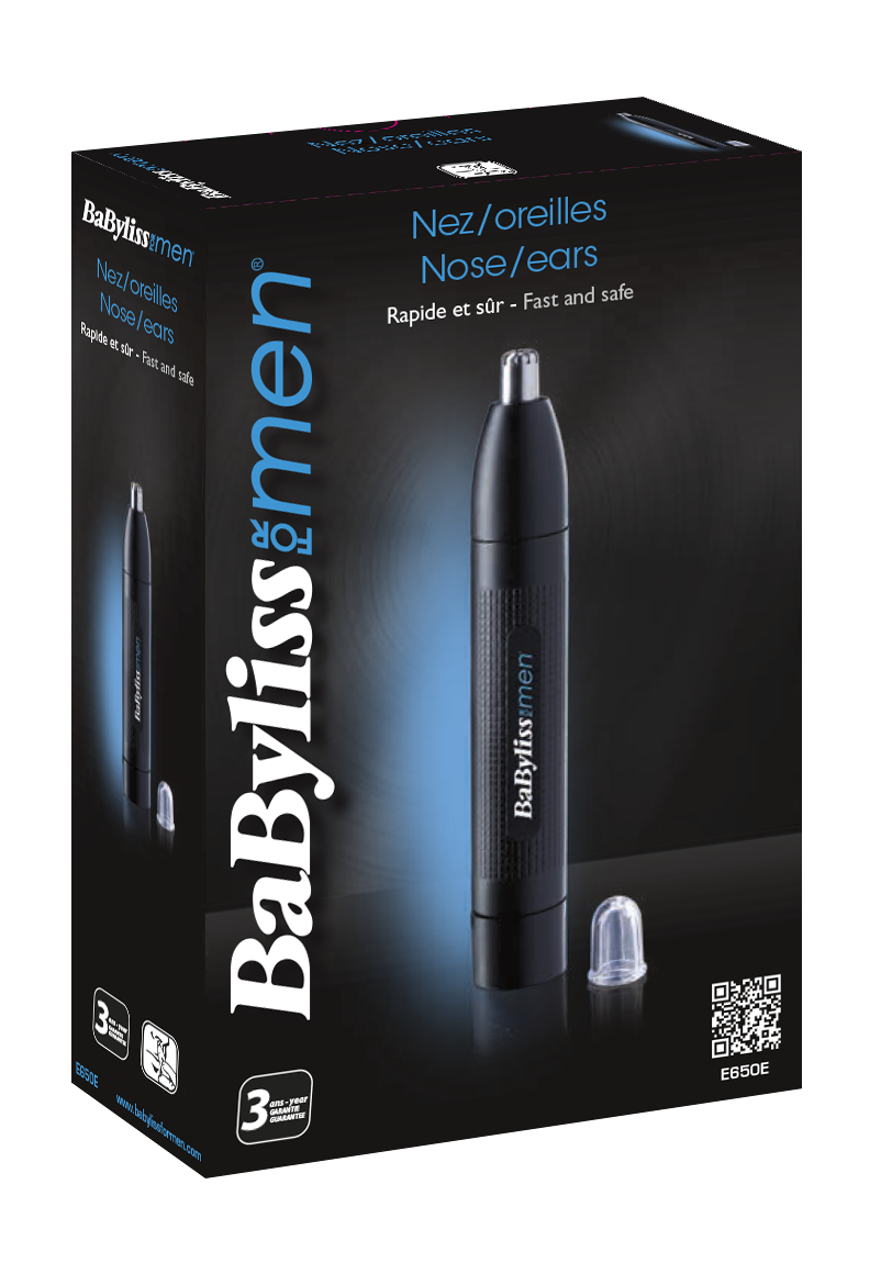 BaByliss E650E Nese & Øretrimmer