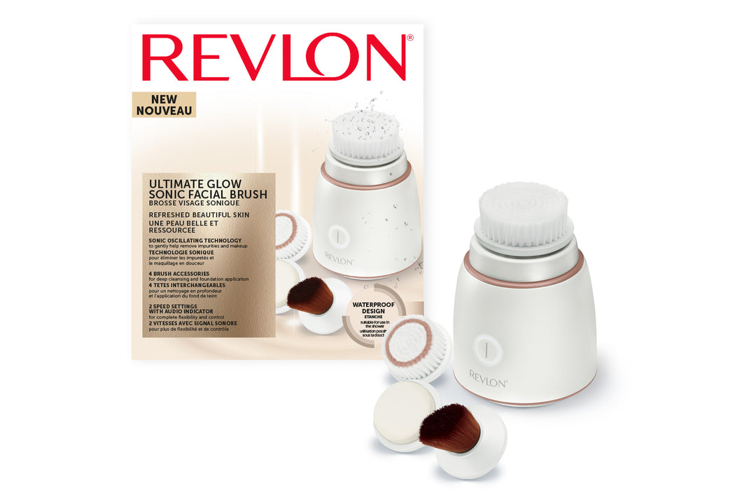 Revlon Ultimate Glow Clean and Make up Sonic Facial Brush