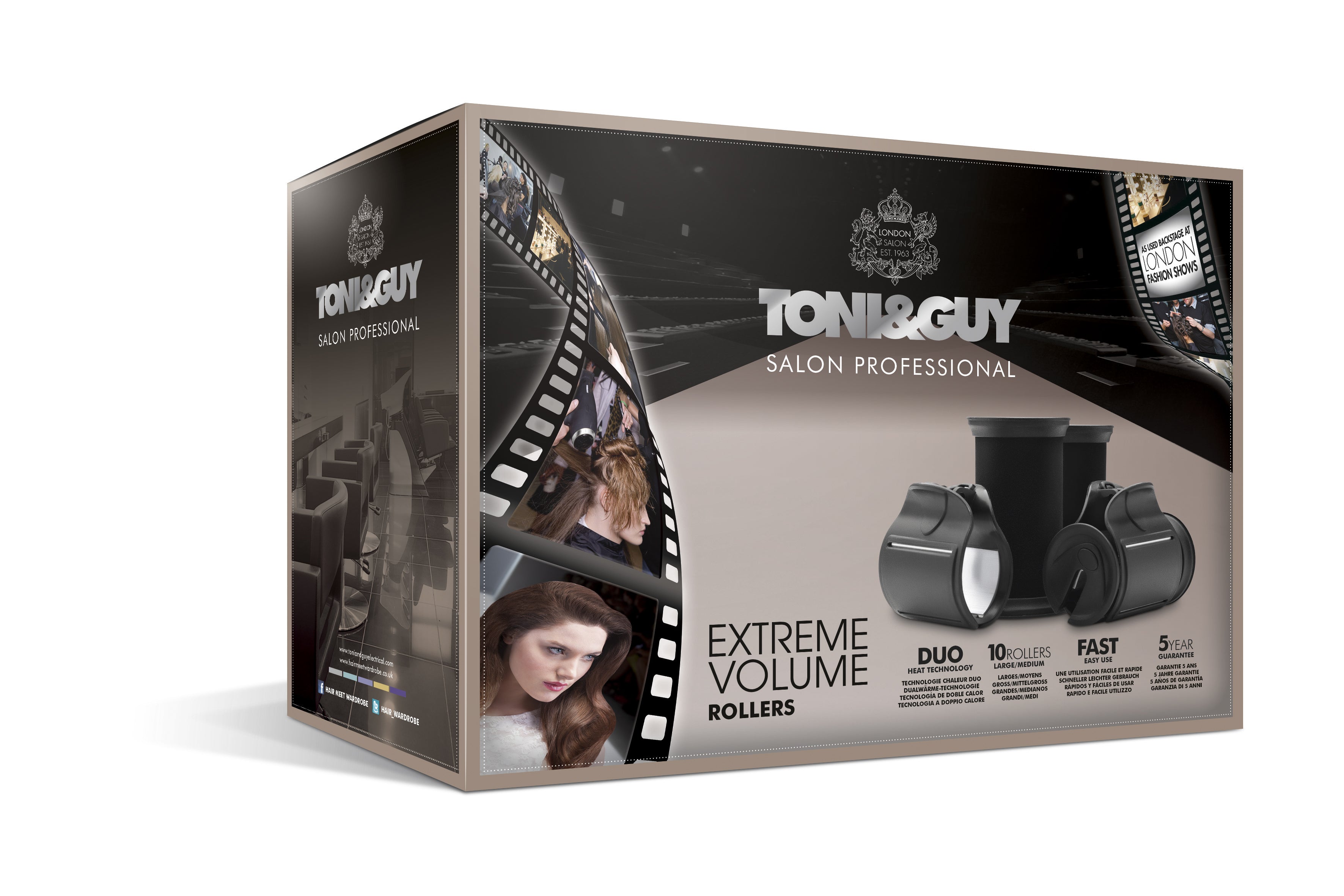 Toni&Guy Salon Professional Extreme Volume Roller Set
