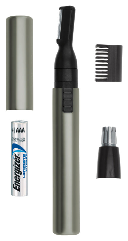 Wahl Ear, Nose&Brow Lithium Pen Trimmer-satin silver