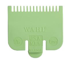 Wahl Attachment comb 1,5mm, lime green