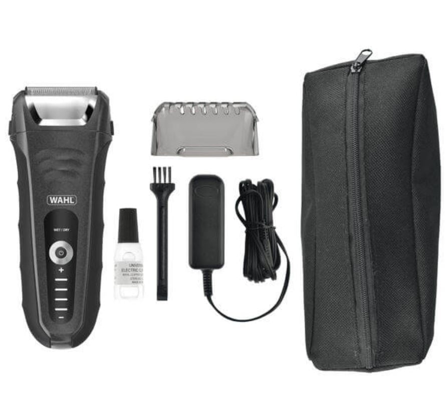 Wahl Shave Aqua Showerproof Shaver, Lithium Ion batteries